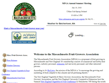 Tablet Screenshot of massfruitgrowers.org